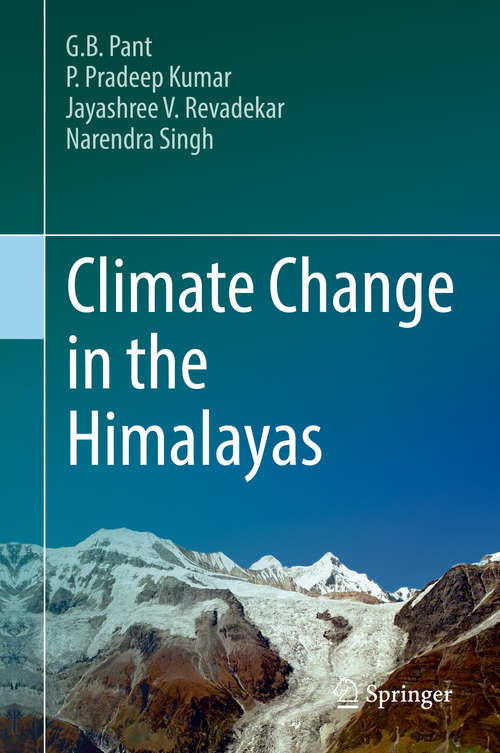 Book cover of Climate Change in the Himalayas