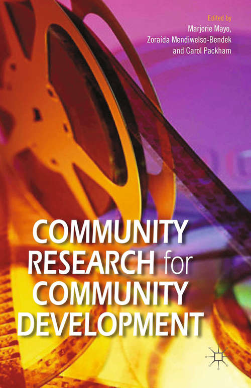 Book cover of Community Research for Community Development (2013)