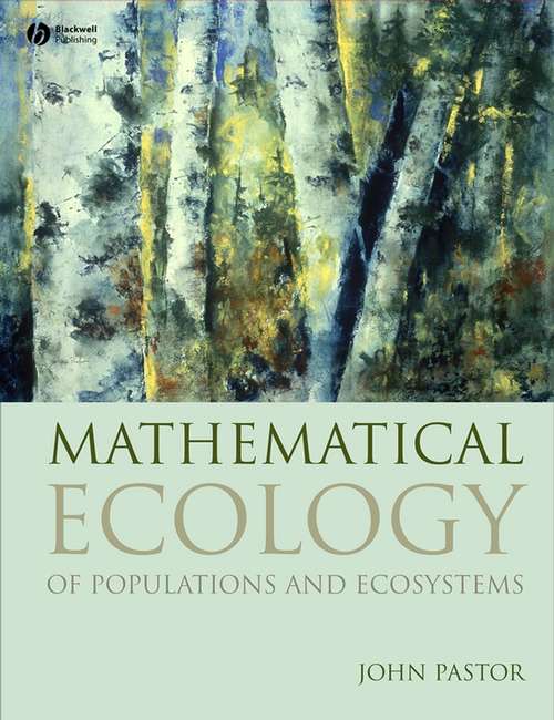 Book cover of Mathematical Ecology of Populations and Ecosystems