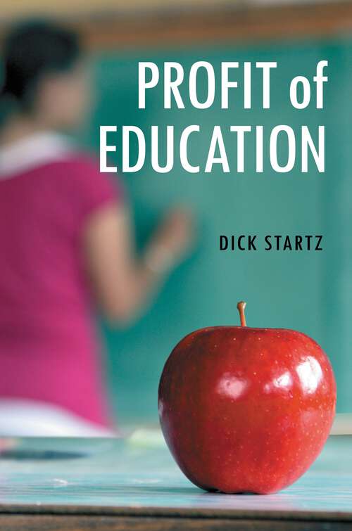 Book cover of Profit of Education