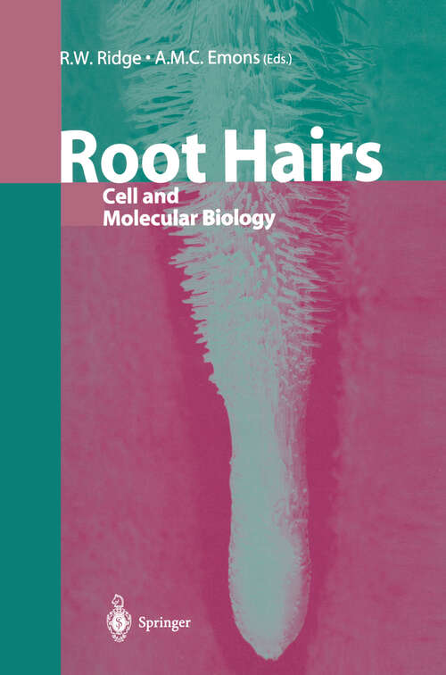 Book cover of Root Hairs: Cell and Molecular Biology (2000)