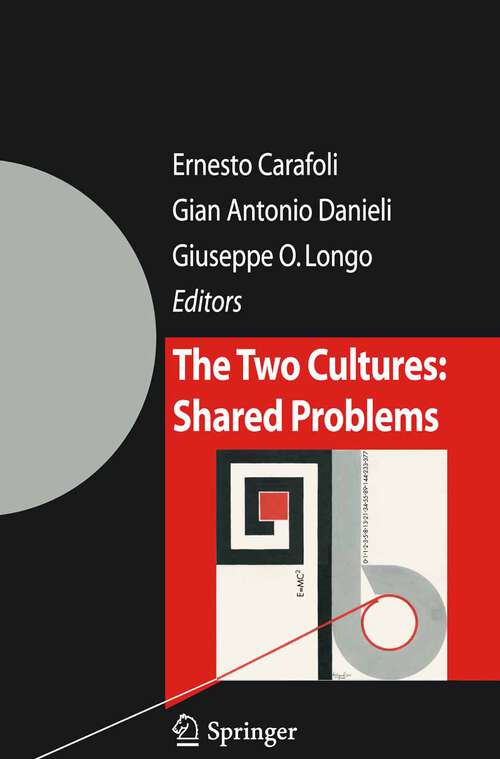 Book cover of The Two Cultures: Shared Problems (2009)
