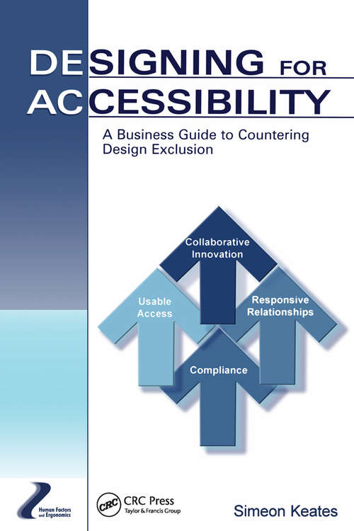 Book cover of Designing for Accessibility: A Business Guide to Countering Design Exclusion