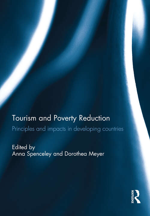 Book cover of Tourism and Poverty Reduction: Principles and impacts in developing countries