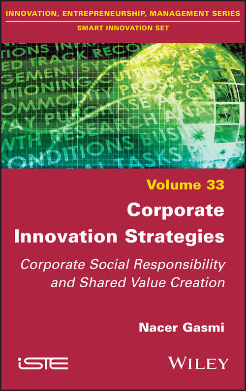 Book cover of Corporate Innovation Strategies: Corporate Social Responsibility and Shared Value Creation