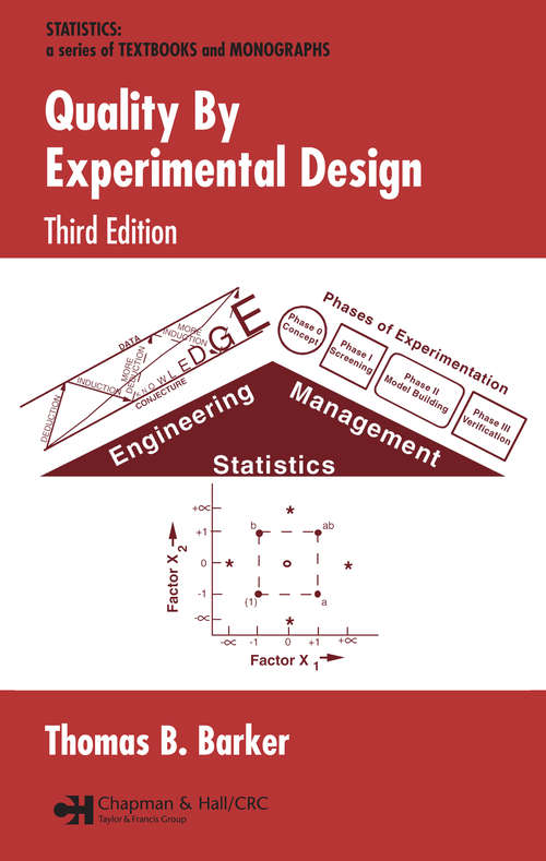 Book cover of Quality By Experimental Design