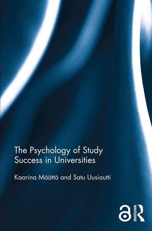 Book cover of The Psychology of Study Success in Universities (Open Access)