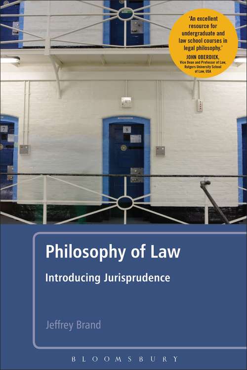 Book cover of Philosophy of Law: Introducing Jurisprudence