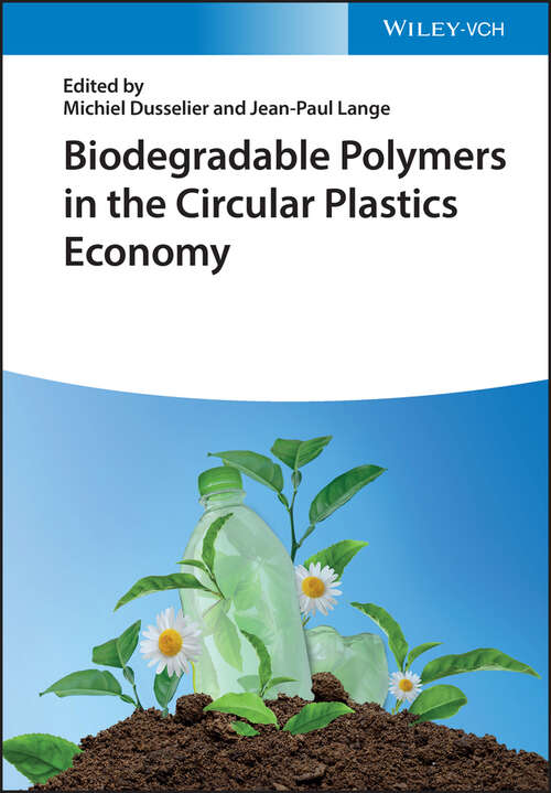 Book cover of Biodegradable Polymers in the Circular Plastics Economy