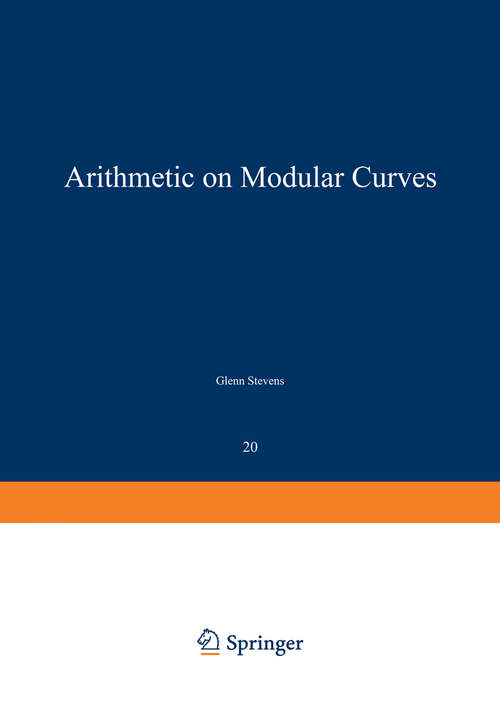 Book cover of Arithmetic on Modular Curves (1982) (Progress in Mathematics #20)