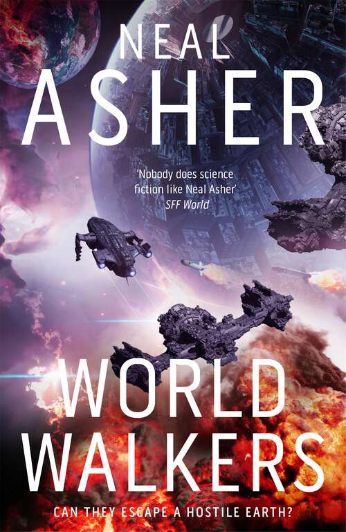 Book cover of World Walkers: A thrilling sci-fi action adventure on the battle for Earth's future