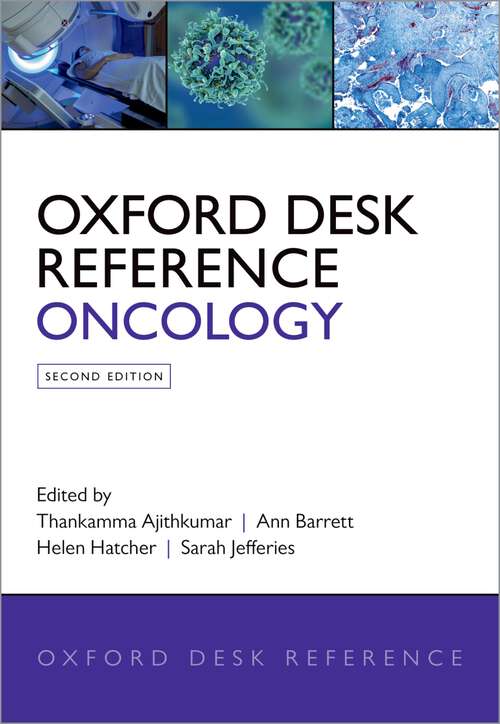Book cover of Oxford Desk Reference: Oncology (Oxford Desk Reference Series)
