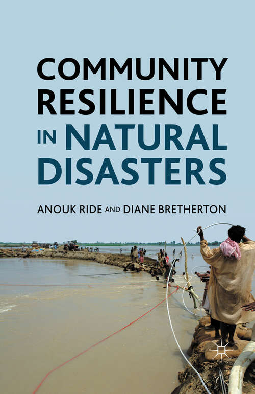 Book cover of Community Resilience in Natural Disasters (2011)