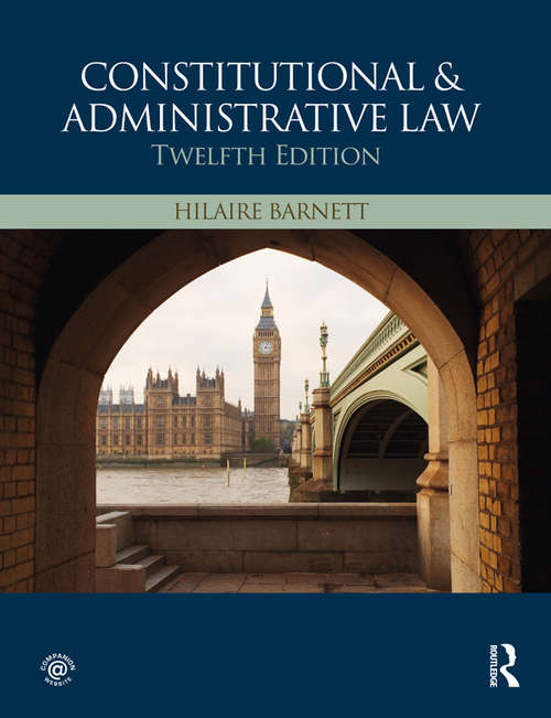 Book cover of Constitutional & Administrative Law
