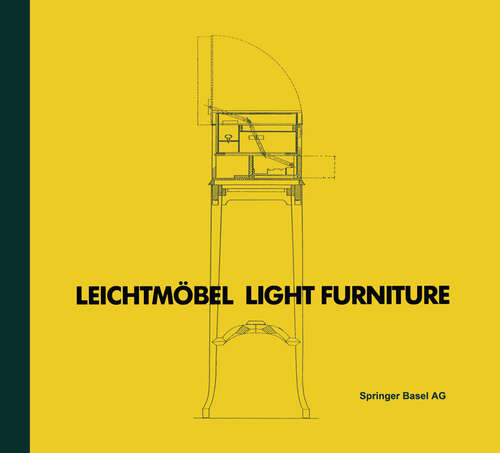 Book cover of Leichtmöbel / Light furniture (1994)
