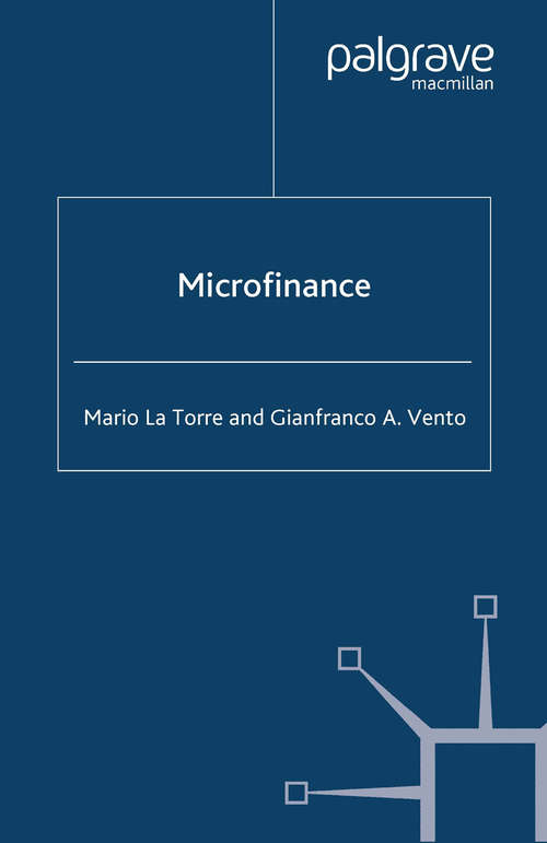 Book cover of Microfinance (2006) (Palgrave Macmillan Studies in Banking and Financial Institutions)