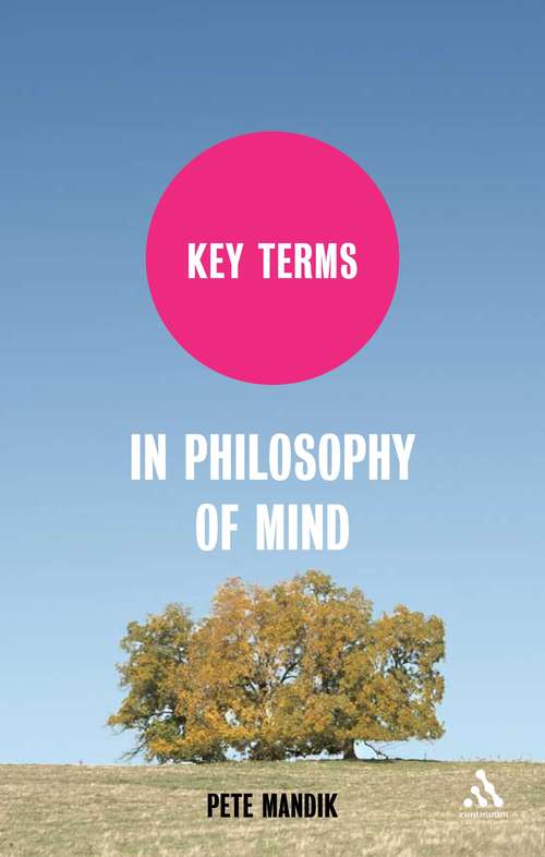 Book cover of Key Terms in Philosophy of Mind (Key Terms)