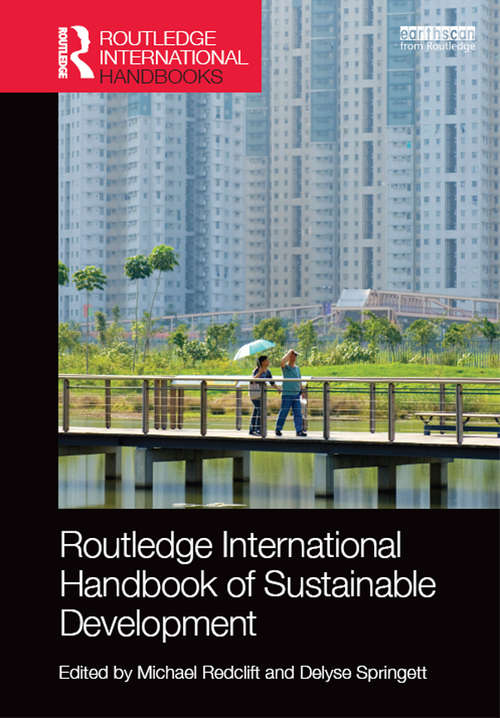 Book cover of Routledge International Handbook of Sustainable Development (Routledge International Handbooks)