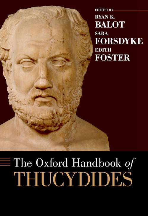 Book cover of The Oxford Handbook of Thucydides (Oxford Handbooks)