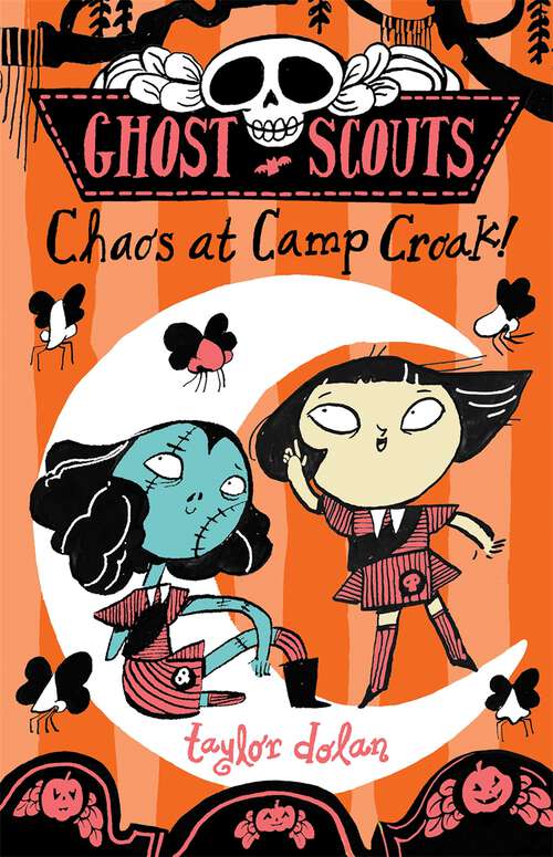 Book cover of Ghost Scouts: Chaos at Camp Croak! (Ghost Scouts #3)