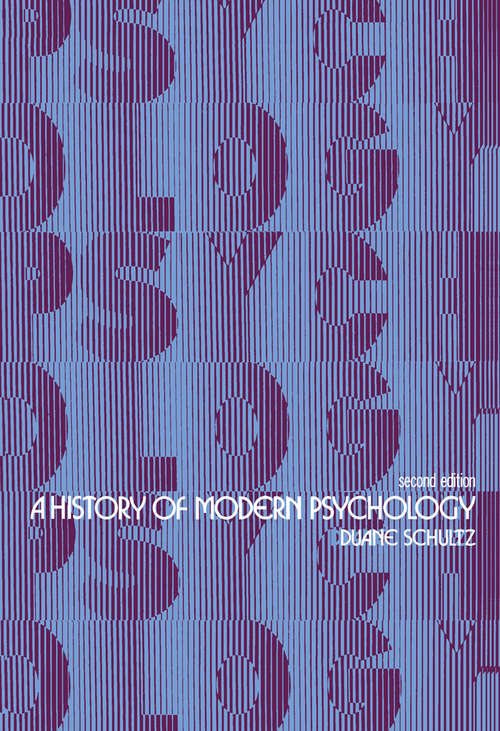Book cover of A History of Modern Psychology (2)