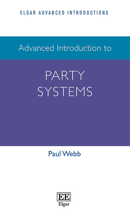 Book cover of Advanced Introduction to Party Systems (Elgar Advanced Introductions series)