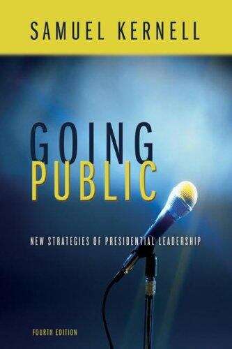 Book cover of Going Public: New Strategies of Presidential Leadership (PDF)