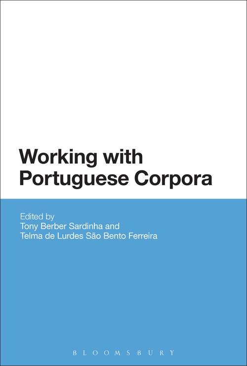 Book cover of Working with Portuguese Corpora