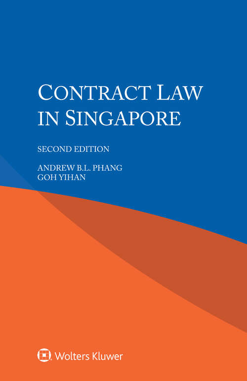 Book cover of Contract Law in Singapore