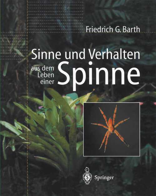 Book cover of Sinne und Verhalten: aus dem Leben einer Spinne (2001)