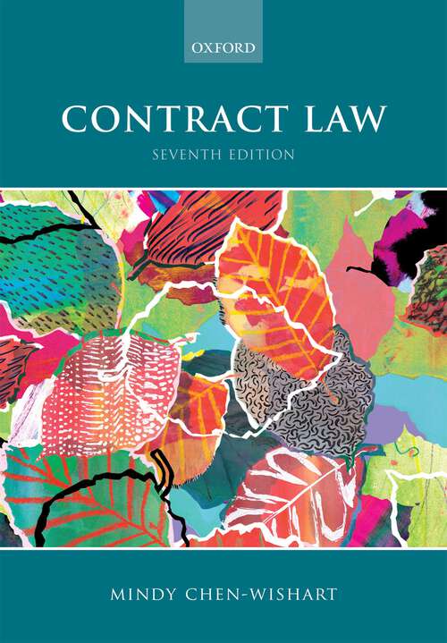 Book cover of Contract Law (4) (Studies In The Contract Laws Of Asia Ser.)