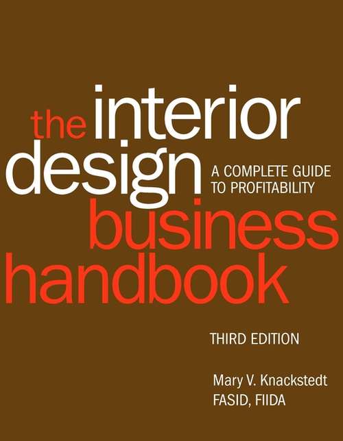 Book cover of The Interior Design Business Handbook: A Complete Guide to Profitability (3)