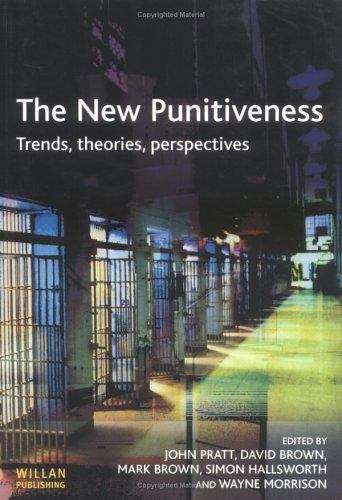 Book cover of The New Punitiveness: Trends,Theories,Perspectives (PDF)