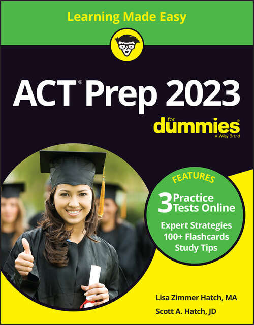 Book cover of ACT Prep 2023 For Dummies with Online Practice (9)