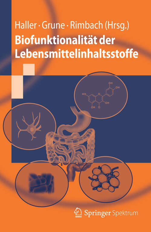 Book cover of Biofunktionalität der Lebensmittelinhaltsstoffe (2013) (Springer-Lehrbuch)