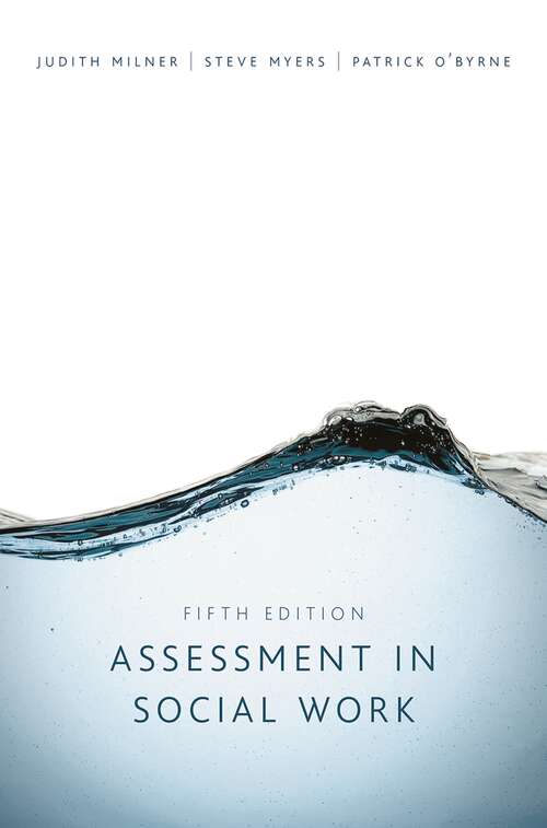 Book cover of Assessment in Social Work (5th ed. 2020)