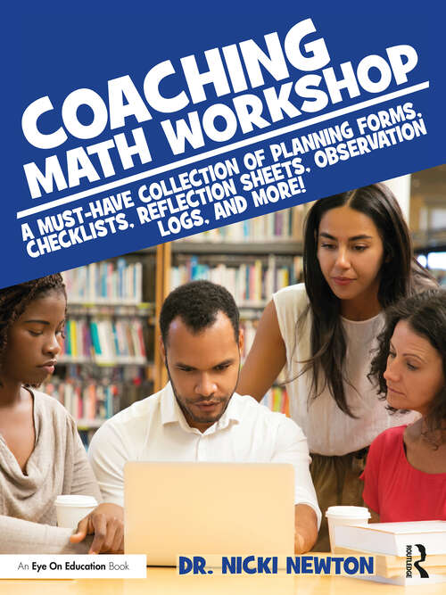 Book cover of Coaching Math Workshop