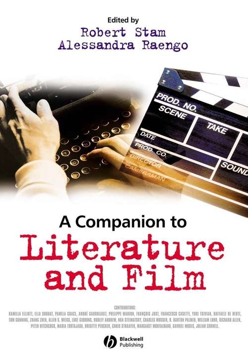 Book cover of A Companion to Literature and Film (Blackwell Companions in Cultural Studies)