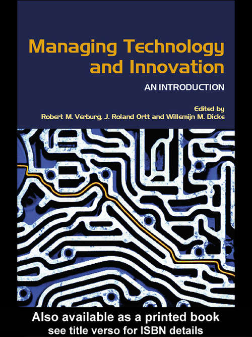 Book cover of Managing Technology and Innovation: An Introduction