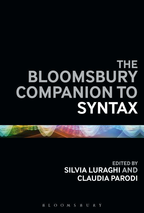 Book cover of The Bloomsbury Companion to Syntax (Bloomsbury Companions)