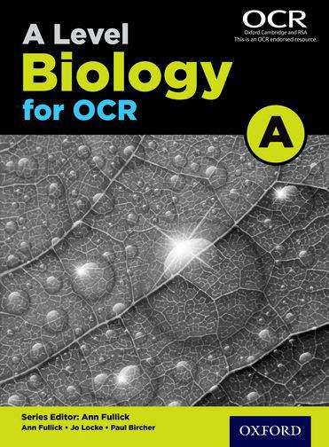 Book cover of A Level Biology for OCR A