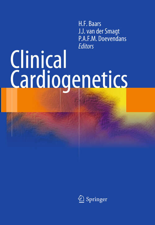 Book cover of Clinical Cardiogenetics (2011)