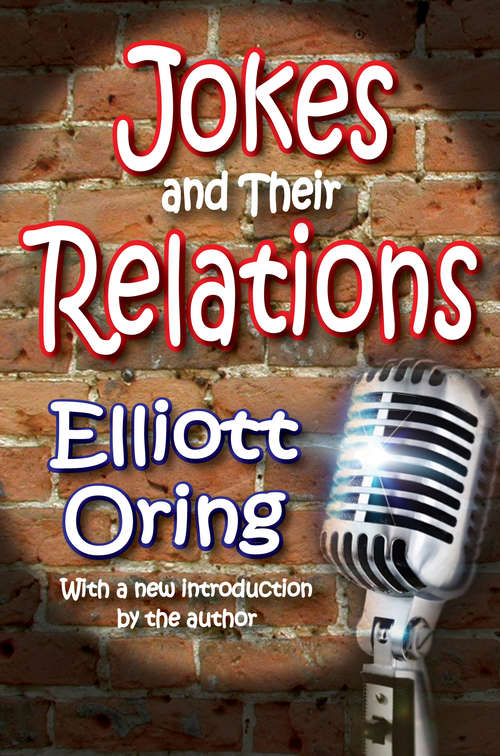 Book cover of Jokes and Their Relations