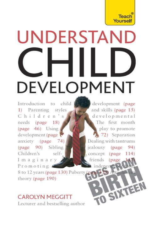 Book cover of Understand Child Development: Teach Yourself (Teach Yourself)