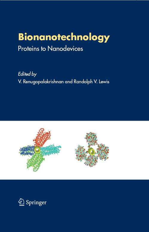 Book cover of Bionanotechnology: Proteins to Nanodevices (2006)