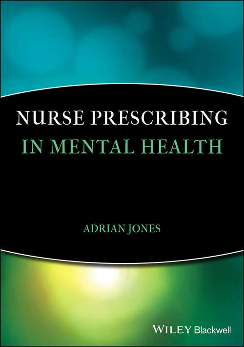 Book cover of Nurse Prescribing in Mental Health