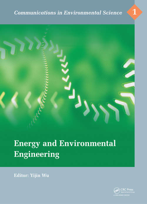 Book cover of Energy and Environmental Engineering: Proceedings of the 2014 International Conference on Energy and Environmental Engineering (ICEEE 2014), September 21-22, 2014, Hong Kong