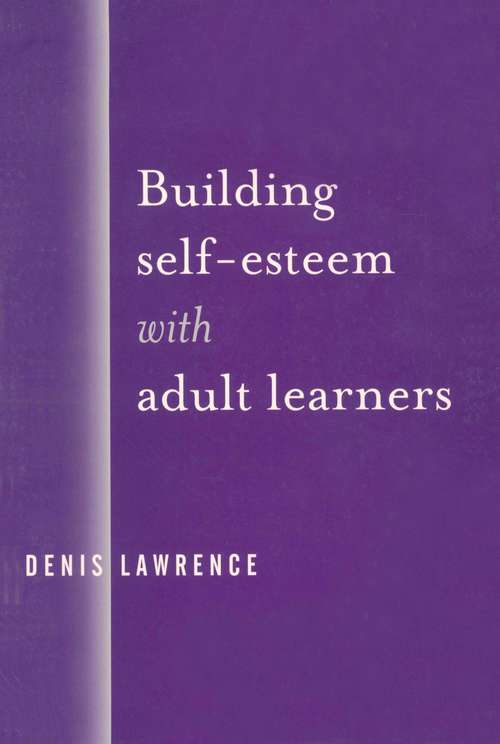 Book cover of Building Self-Esteem with Adult Learners (PDF)