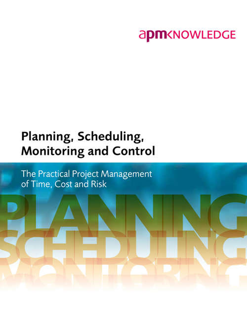 Book cover of Planning, Scheduling, Monitoring and Control