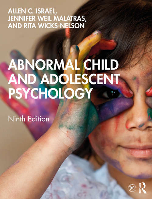 Book cover of Abnormal Child and Adolescent Psychology (9)